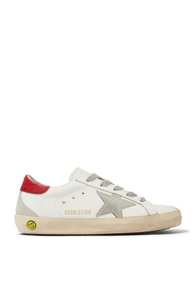 Kids Super-Star Leather Sneakers
